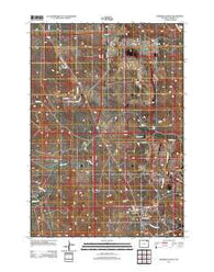 Rawhide School Wyoming Historical topographic map, 1:24000 scale, 7.5 X 7.5 Minute, Year 2012