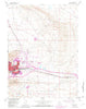 Rawlins Wyoming Historical topographic map, 1:24000 scale, 7.5 X 7.5 Minute, Year 1953
