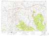Rawlins Wyoming Historical topographic map, 1:250000 scale, 1 X 2 Degree, Year 1954