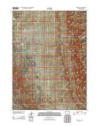 Rawlins NW Wyoming Historical topographic map, 1:24000 scale, 7.5 X 7.5 Minute, Year 2012