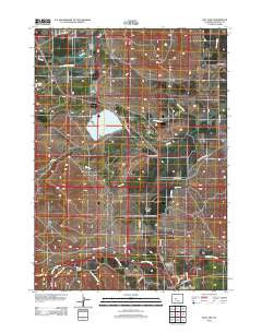 Ray Lake Wyoming Historical topographic map, 1:24000 scale, 7.5 X 7.5 Minute, Year 2012