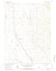 Red Buttes Wyoming Historical topographic map, 1:24000 scale, 7.5 X 7.5 Minute, Year 1963