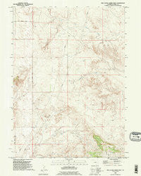 Red Cloud Creek West Wyoming Historical topographic map, 1:24000 scale, 7.5 X 7.5 Minute, Year 1990