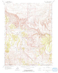 Red Creek Ranch Wyoming Historical topographic map, 1:24000 scale, 7.5 X 7.5 Minute, Year 1963