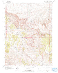 Red Creek Ranch Wyoming Historical topographic map, 1:24000 scale, 7.5 X 7.5 Minute, Year 1963