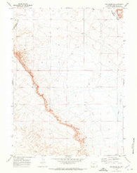 Red Desert SE Wyoming Historical topographic map, 1:24000 scale, 7.5 X 7.5 Minute, Year 1970