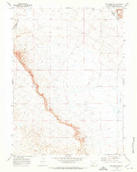 Red Desert SE Wyoming Historical topographic map, 1:24000 scale, 7.5 X 7.5 Minute, Year 1970