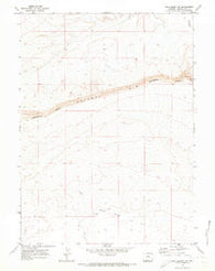 Red Desert SW Wyoming Historical topographic map, 1:24000 scale, 7.5 X 7.5 Minute, Year 1970