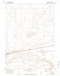 Red Desert Wyoming Historical topographic map, 1:24000 scale, 7.5 X 7.5 Minute, Year 1970