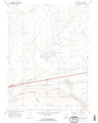 Red Desert Wyoming Historical topographic map, 1:24000 scale, 7.5 X 7.5 Minute, Year 1970