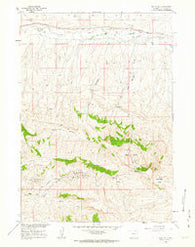 Red Hole Wyoming Historical topographic map, 1:24000 scale, 7.5 X 7.5 Minute, Year 1960