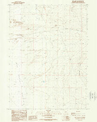 Red Lake NE Wyoming Historical topographic map, 1:24000 scale, 7.5 X 7.5 Minute, Year 1988