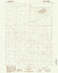 Red Lake SW Wyoming Historical topographic map, 1:24000 scale, 7.5 X 7.5 Minute, Year 1988