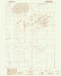 Red Lake Wyoming Historical topographic map, 1:24000 scale, 7.5 X 7.5 Minute, Year 1988