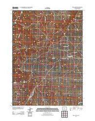Red Canyon Wyoming Historical topographic map, 1:24000 scale, 7.5 X 7.5 Minute, Year 2012