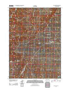 Red Canyon Wyoming Historical topographic map, 1:24000 scale, 7.5 X 7.5 Minute, Year 2012