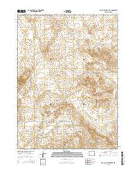 Red Cloud Creek West Wyoming Current topographic map, 1:24000 scale, 7.5 X 7.5 Minute, Year 2015