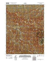 Red Creek Ranch Wyoming Historical topographic map, 1:24000 scale, 7.5 X 7.5 Minute, Year 2011