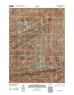 Red Desert NW Wyoming Historical topographic map, 1:24000 scale, 7.5 X 7.5 Minute, Year 2012