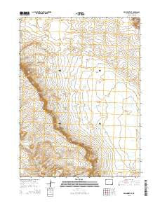 Red Desert SE Wyoming Current topographic map, 1:24000 scale, 7.5 X 7.5 Minute, Year 2015