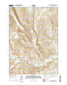 Red Fork Powder River Wyoming Current topographic map, 1:24000 scale, 7.5 X 7.5 Minute, Year 2015