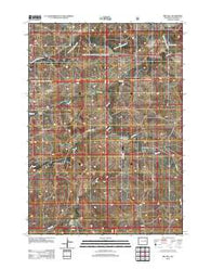 Red Hill Wyoming Historical topographic map, 1:24000 scale, 7.5 X 7.5 Minute, Year 2012