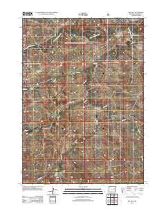 Red Hill Wyoming Historical topographic map, 1:24000 scale, 7.5 X 7.5 Minute, Year 2012