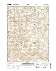 Red Hill Wyoming Current topographic map, 1:24000 scale, 7.5 X 7.5 Minute, Year 2015