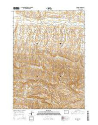 Red Hole Wyoming Current topographic map, 1:24000 scale, 7.5 X 7.5 Minute, Year 2015