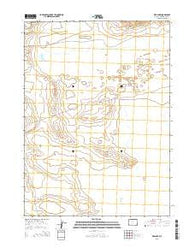 Red Lake Wyoming Current topographic map, 1:24000 scale, 7.5 X 7.5 Minute, Year 2015