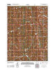 Red Top Mountain Wyoming Historical topographic map, 1:24000 scale, 7.5 X 7.5 Minute, Year 2012