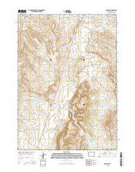 Redbird Wyoming Current topographic map, 1:24000 scale, 7.5 X 7.5 Minute, Year 2015