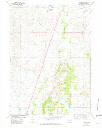 Redbird Wyoming Historical topographic map, 1:24000 scale, 7.5 X 7.5 Minute, Year 1981
