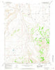 Reed Reservoir Wyoming Historical topographic map, 1:24000 scale, 7.5 X 7.5 Minute, Year 1964