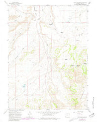 Reed Reservoir Wyoming Historical topographic map, 1:24000 scale, 7.5 X 7.5 Minute, Year 1964