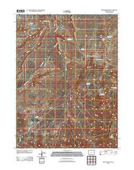 Reed Reservoir Wyoming Historical topographic map, 1:24000 scale, 7.5 X 7.5 Minute, Year 2012