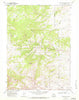 Reese Mountain Wyoming Historical topographic map, 1:24000 scale, 7.5 X 7.5 Minute, Year 1968