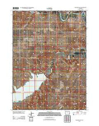 Register Cliff Wyoming Historical topographic map, 1:24000 scale, 7.5 X 7.5 Minute, Year 2012