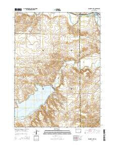 Register Cliff Wyoming Current topographic map, 1:24000 scale, 7.5 X 7.5 Minute, Year 2015