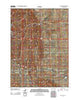 Reid Canyon Wyoming Historical topographic map, 1:24000 scale, 7.5 X 7.5 Minute, Year 2012