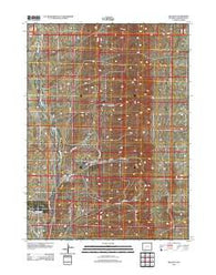 Reliance Wyoming Historical topographic map, 1:24000 scale, 7.5 X 7.5 Minute, Year 2012