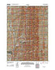 Reliance Wyoming Historical topographic map, 1:24000 scale, 7.5 X 7.5 Minute, Year 2012
