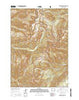Rendezvous Peak Wyoming Current topographic map, 1:24000 scale, 7.5 X 7.5 Minute, Year 2015