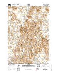 Reno Junction Wyoming Current topographic map, 1:24000 scale, 7.5 X 7.5 Minute, Year 2015