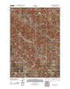 Reservoir Creek Wyoming Historical topographic map, 1:24000 scale, 7.5 X 7.5 Minute, Year 2012