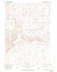 Reynolds Reservoir Wyoming Historical topographic map, 1:24000 scale, 7.5 X 7.5 Minute, Year 1968