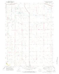 Reynolds Spring Wyoming Historical topographic map, 1:24000 scale, 7.5 X 7.5 Minute, Year 1974