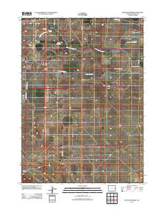Reynolds Spring Wyoming Historical topographic map, 1:24000 scale, 7.5 X 7.5 Minute, Year 2012