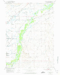 Riverton East Wyoming Historical topographic map, 1:24000 scale, 7.5 X 7.5 Minute, Year 1950