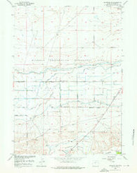 Riverton NE Wyoming Historical topographic map, 1:24000 scale, 7.5 X 7.5 Minute, Year 1957